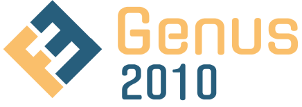 logotipo de genus2010 a color